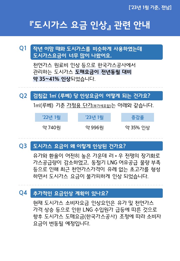 요금인상안내