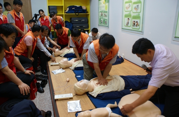 전남도시가스, 재난상황 대비 실전훈련