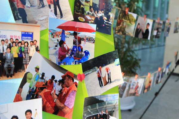 영남ES, 봉사활동 사진전 개최