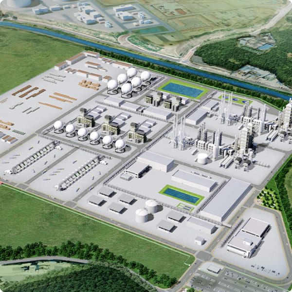 블루수소플랜트 조감도